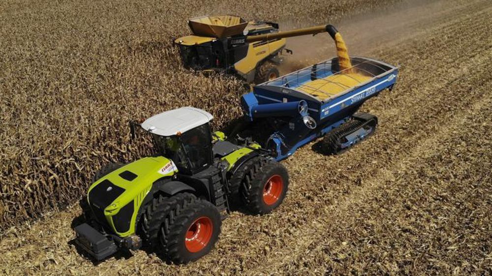 La Lexion 760 TT, désormais détentrice du record, n’est pourtant pas la machine la plus puissante du catalogue Claas. © Claas